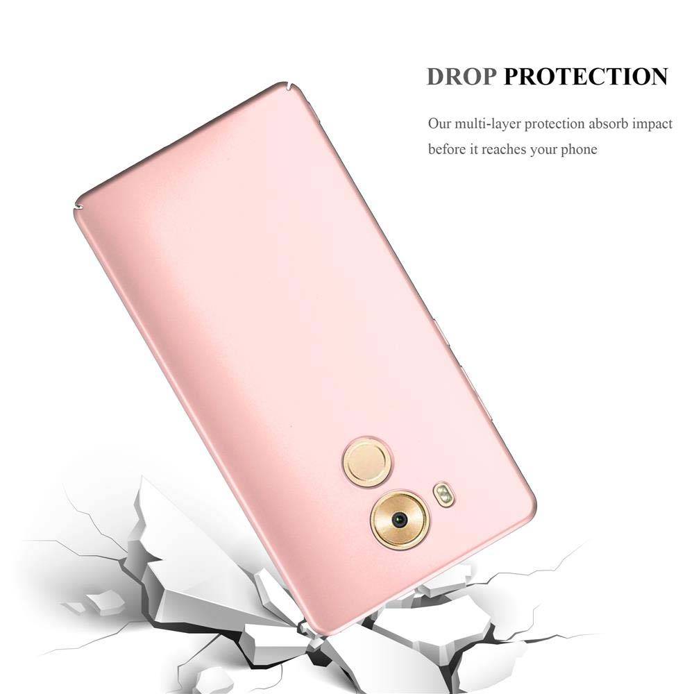 Cadorabo Hülle für Huawei MATE 8 Schutzhülle in Rosa Hard Case Handy Hülle Etui