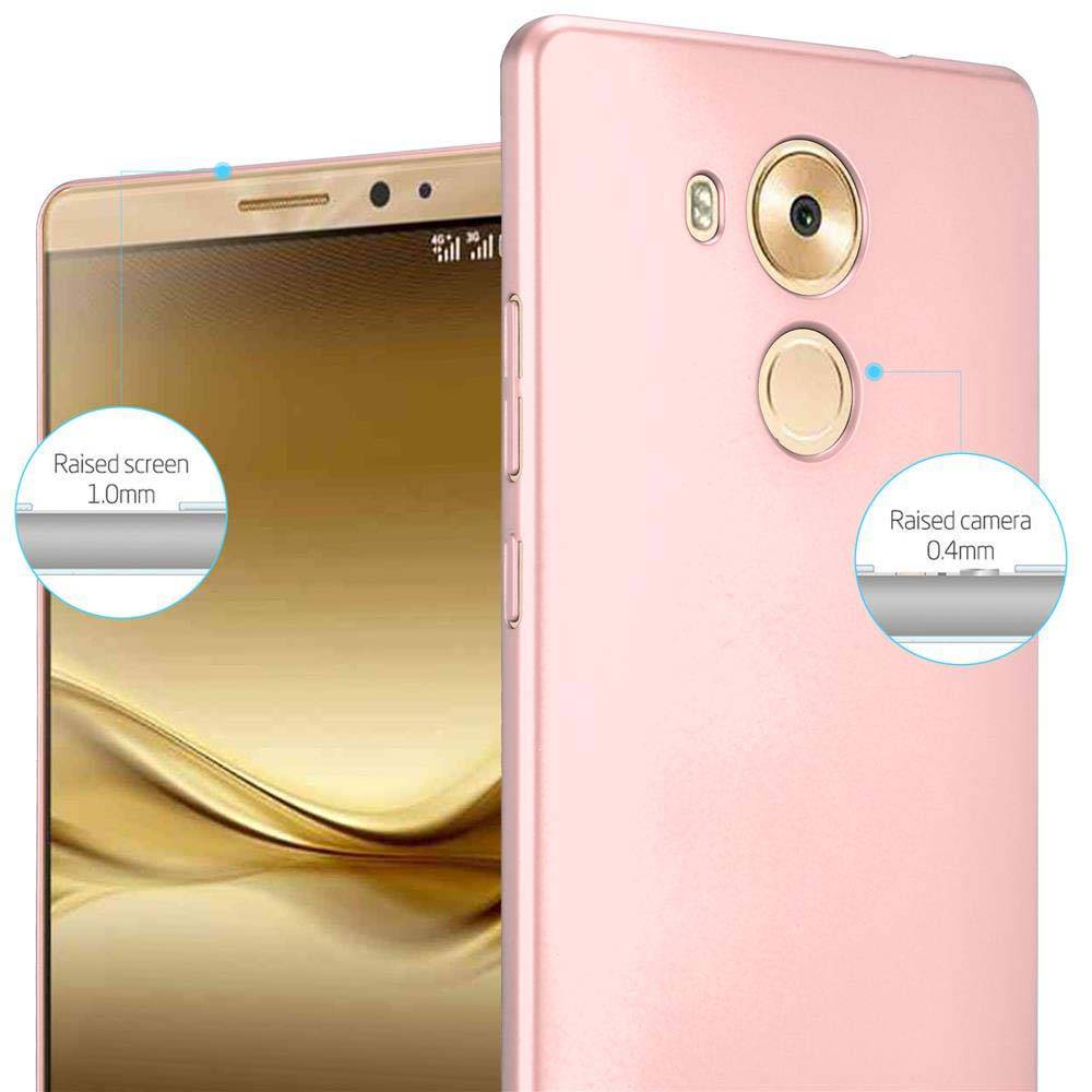 Cadorabo Hülle für Huawei MATE 8 Schutzhülle in Rosa Hard Case Handy Hülle Etui
