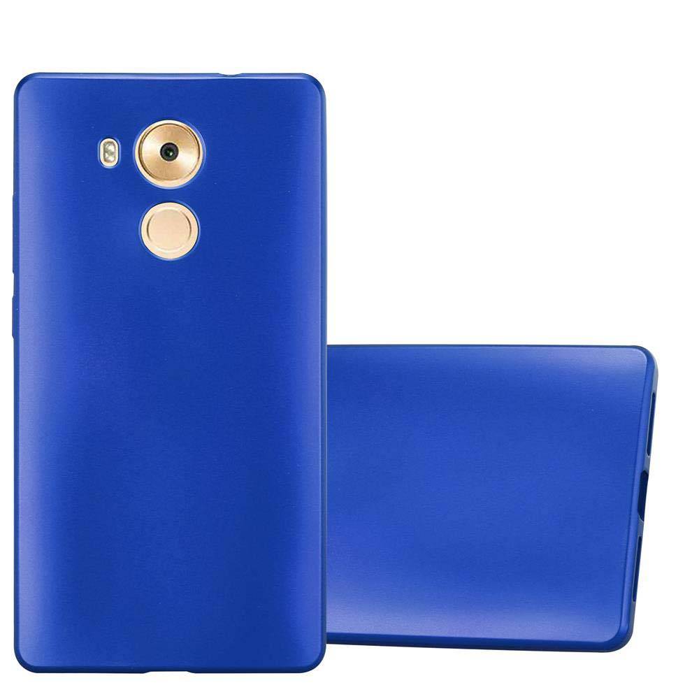 Cadorabo Schutzhülle für Huawei MATE 8 Hülle in Blau Handyhülle TPU Silikon Etui Cover Case