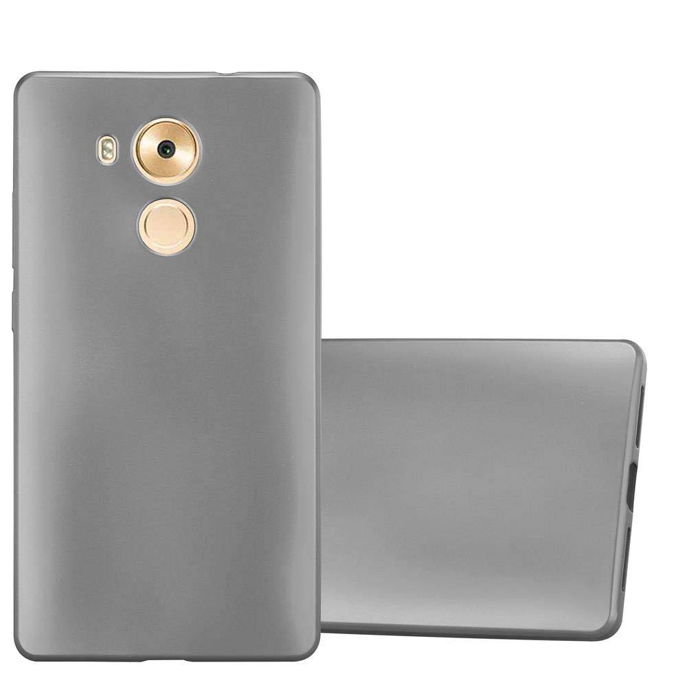Cadorabo Schutzhülle für Huawei MATE 8 Hülle in Grau Handyhülle TPU Silikon Etui Cover Case