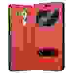 Cadorabo Schutzhülle für Huawei MATE 8 Hülle in Rot Handyhülle Book Case Cover Etui