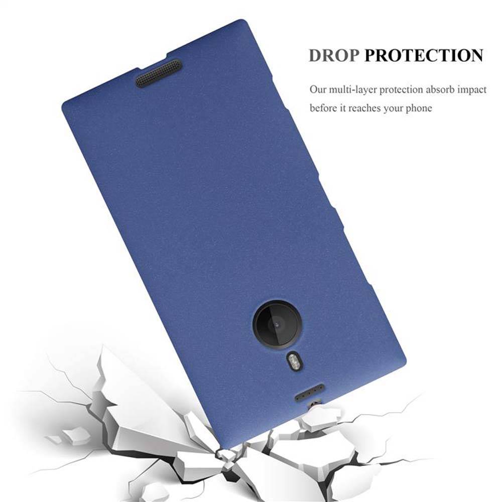 Cadorabo Schutzhülle für Nokia Lumia 1520 Hülle in Blau Handyhülle TPU Etui Cover Case