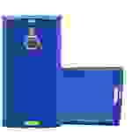 Cadorabo Schutzhülle für Nokia Lumia 1520 Hülle in Blau Handyhülle TPU Silikon Etui Cover Case