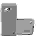 Cadorabo Schutzhülle für Nokia Lumia 550 Hülle in Grau Handyhülle TPU Silikon Etui Cover Case
