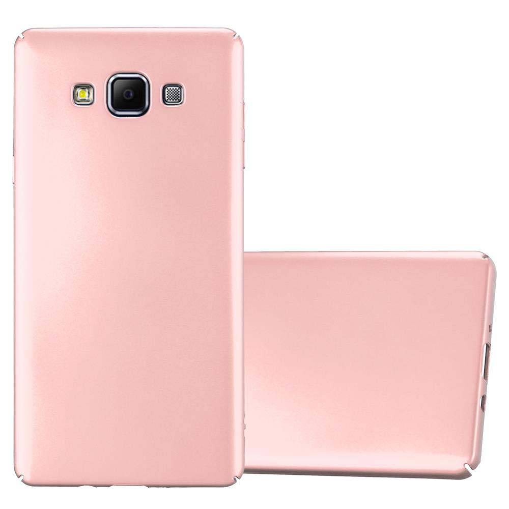 Cadorabo Hülle für Samsung Galaxy A7 2015 Schutzhülle in Rosa Hard Case Handy Hülle Etui