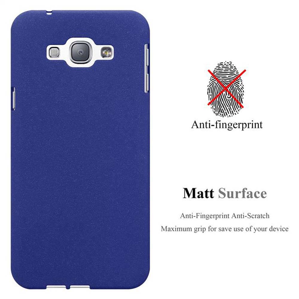 Cadorabo Schutzhülle für Samsung Galaxy A8 2015 Hülle in Blau Handyhülle TPU Etui Cover Case
