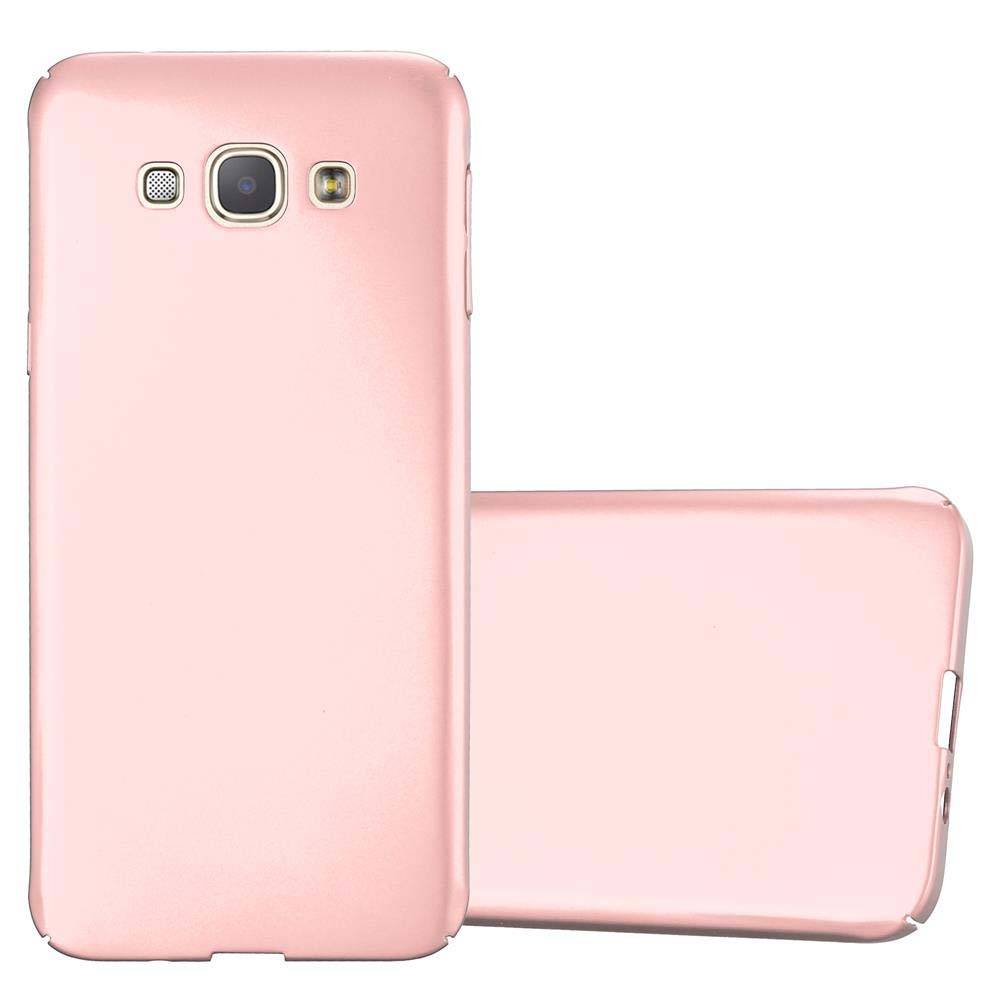 Cadorabo Hülle für Samsung Galaxy A8 2015 Schutzhülle in Rosa Hard Case Handy Hülle Etui