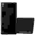 Cadorabo Schutzhülle für Sony Xperia XA ULTRA Hülle in Schwarz Handyhülle TPU Silikon Etui Cover Case