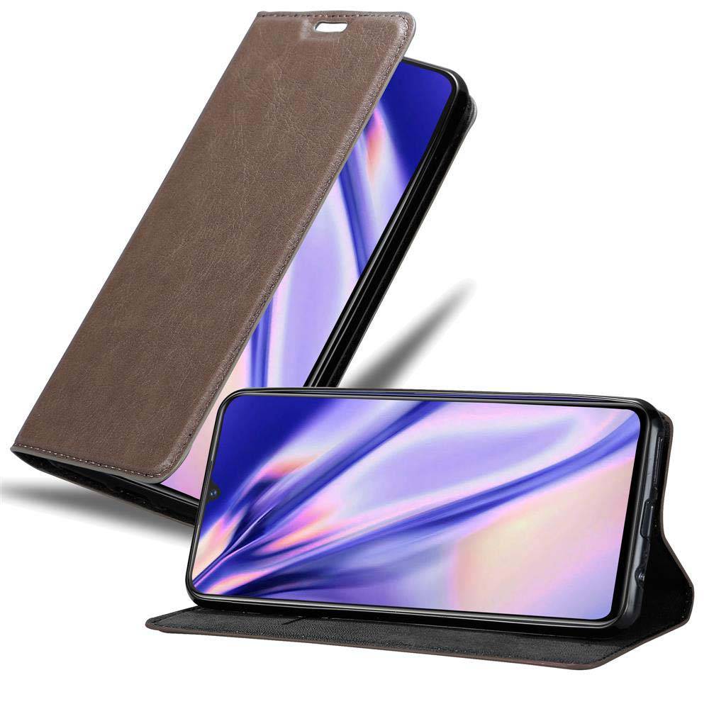 Cadorabo Hülle für Vivo V11 / V11 PRO Schutz Hülle in Braun Handyhülle Etui Case Cover Magnetverschluss