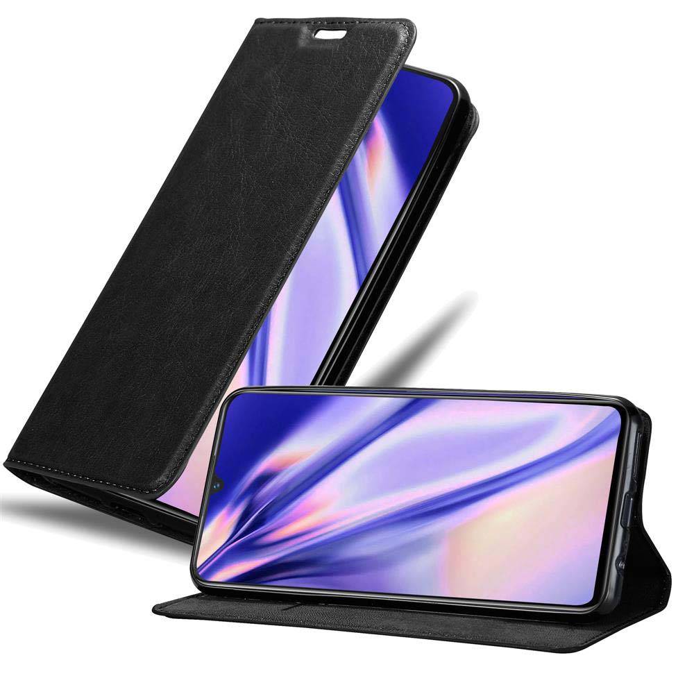 Cadorabo Hülle für Vivo V11 / V11 PRO Schutz Hülle in Schwarz Handyhülle Etui Case Cover Magnetverschluss
