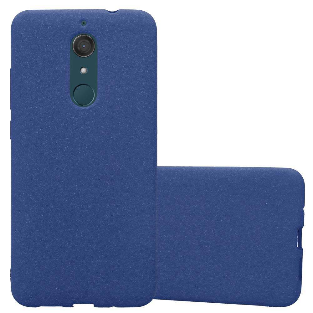 Cadorabo Schutzhülle für WIKO VIEW XL Hülle in Blau Handyhülle TPU Etui Cover Case