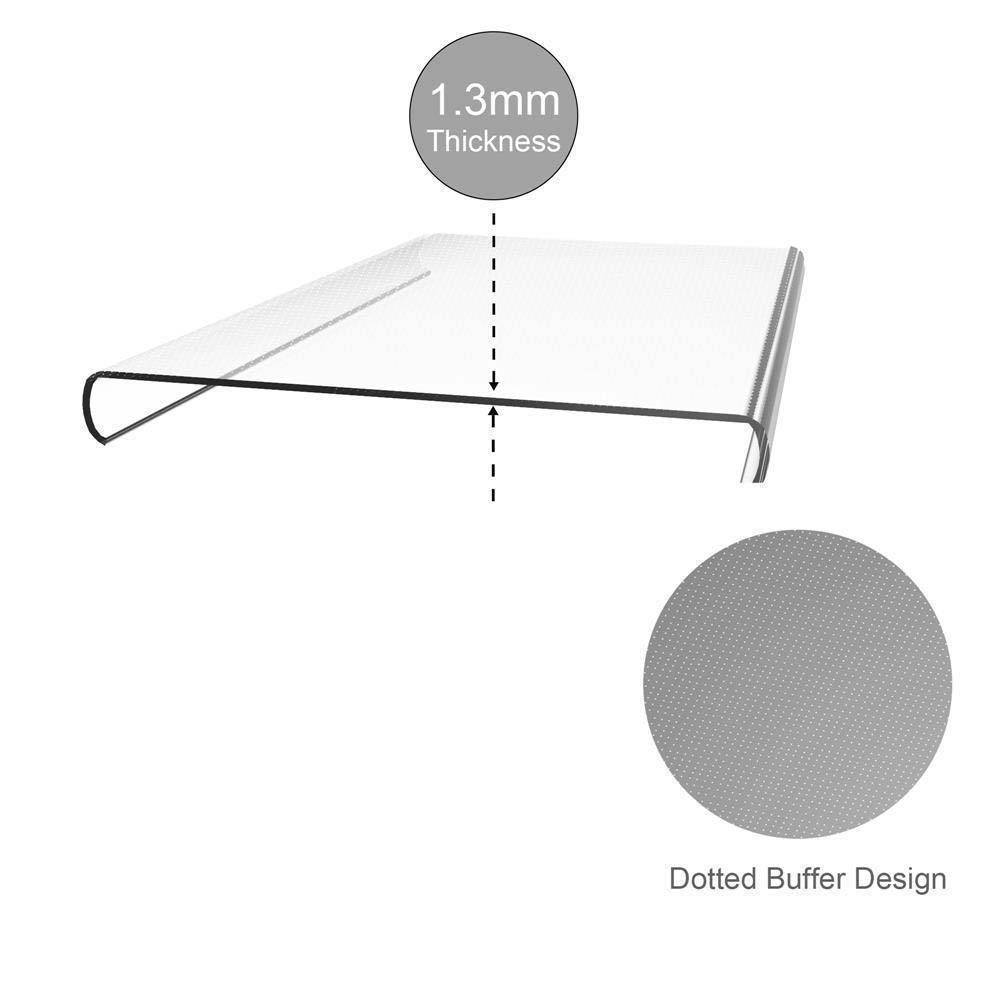 Cadorabo Hülle für ZTE Nubia X Schutz Hülle in Transparent Schutzhülle TPU Silikon Cover Etui Case