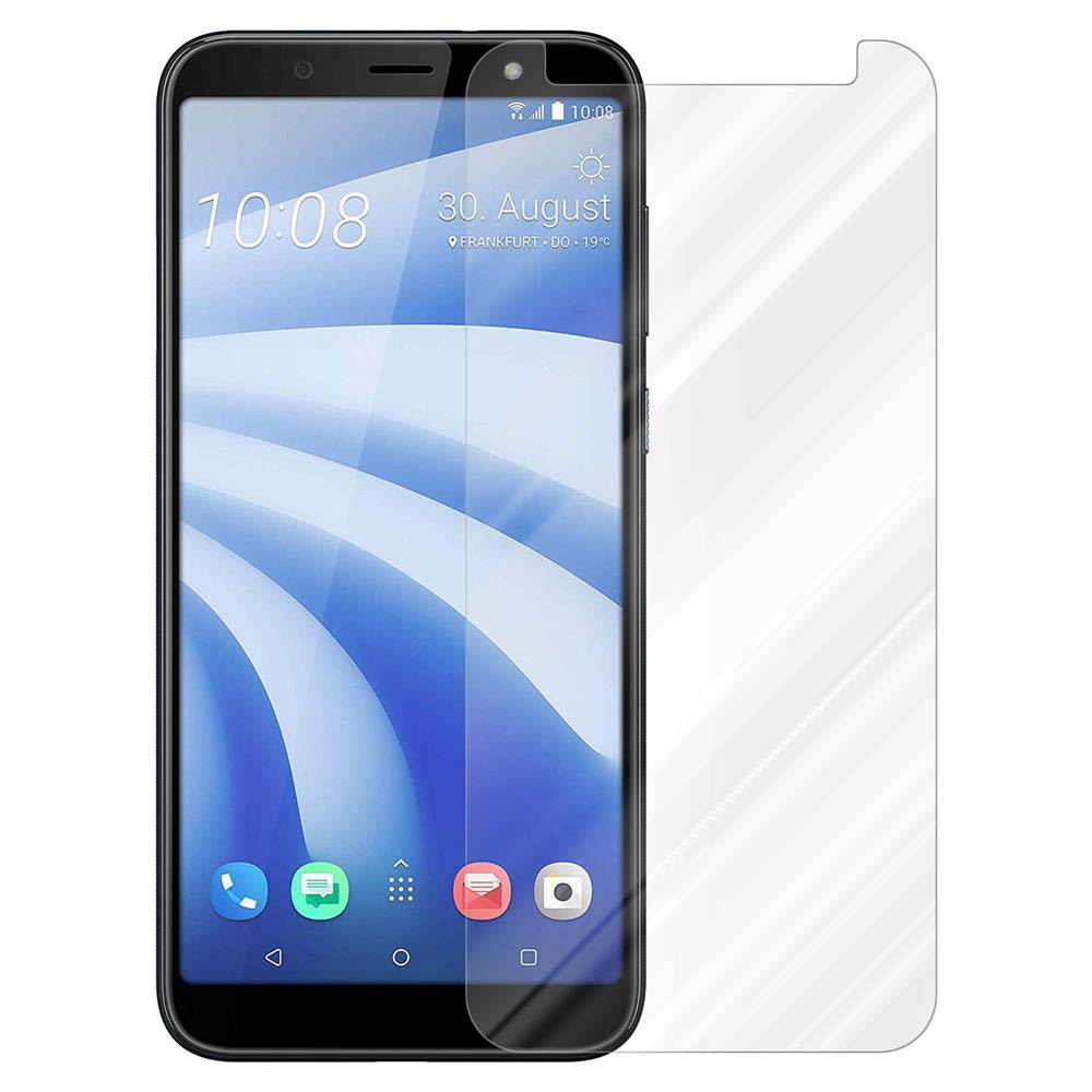 Cadorabo Panzer Folie für HTC U12 LIFE Schutzfolie in Transparent Gehärtetes Tempered Display-Schutzglas