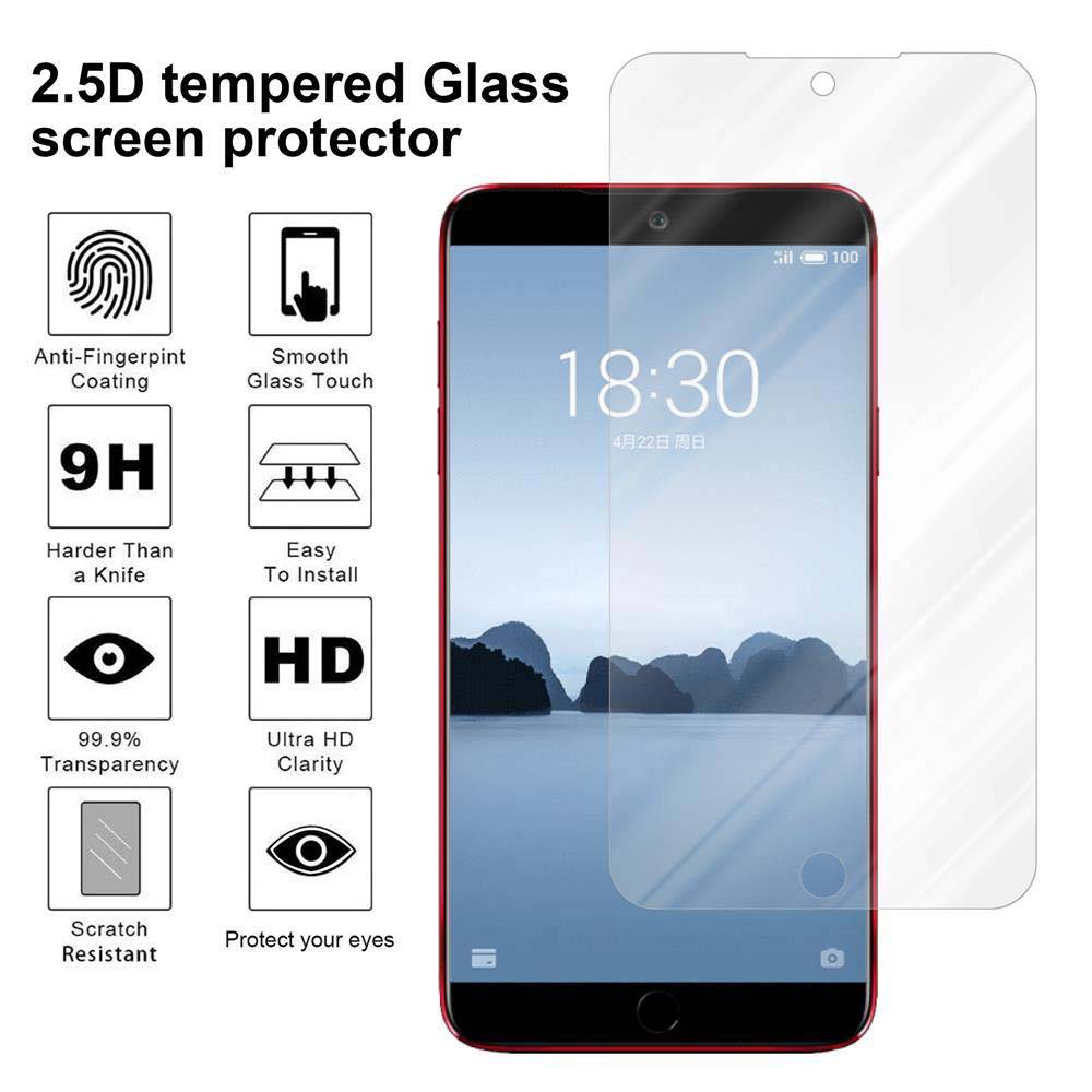 Cadorabo Panzer Folie für MEIZU 15 LITE Schutzfolie in Transparent Gehärtetes Tempered Display-Schutzglas
