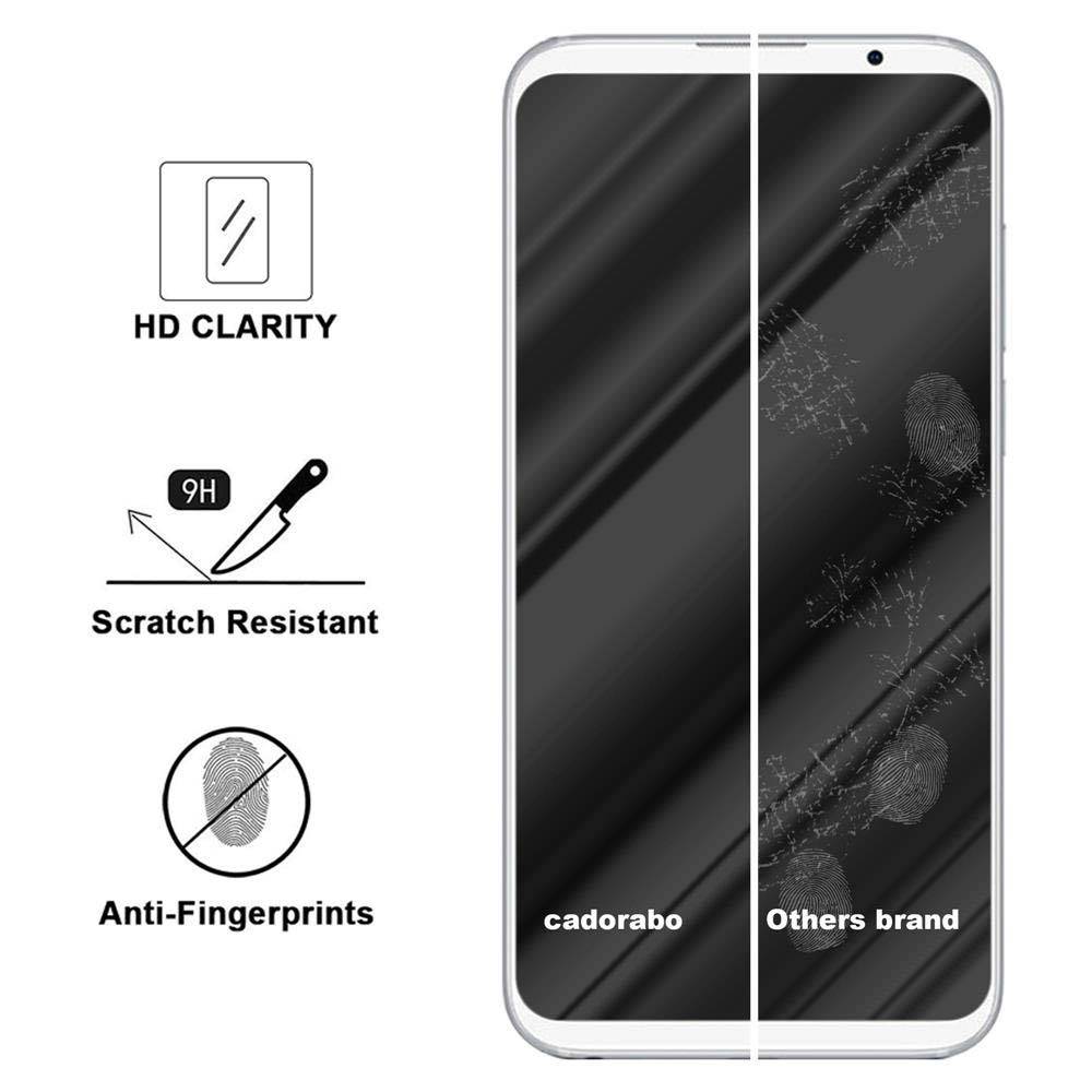Cadorabo Panzer Folie für MEIZU 16TH Schutzfolie in Transparent Gehärtetes Tempered Display-Schutzglas