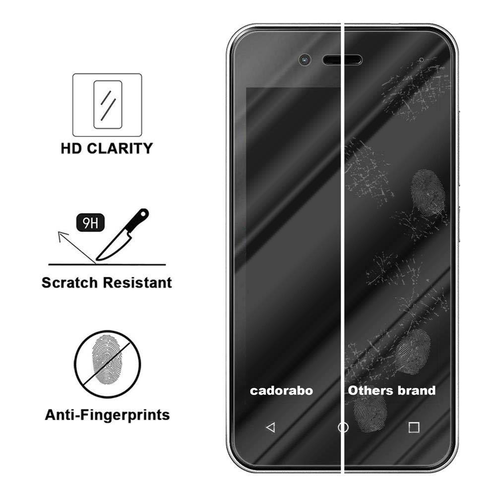 Cadorabo Panzer Folie für WIKO SUNNY 3 MINI Schutzfolie in Transparent Gehärtetes Tempered Display-Schutzglas