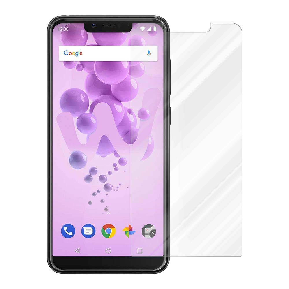 Cadorabo Panzer Folie für WIKO VIEW 2 GO Schutzfolie in Transparent Gehärtetes Tempered Display-Schutzglas