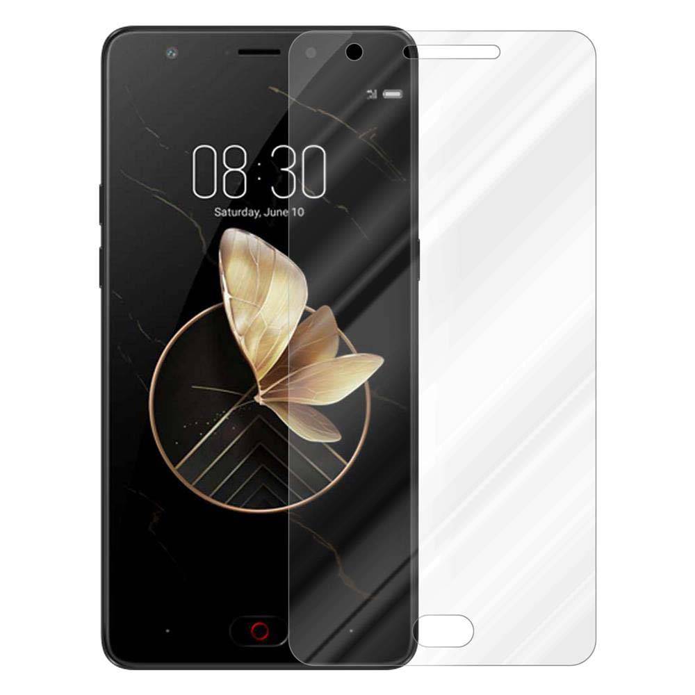 Cadorabo Panzer Folie für ZTE Nubia M2 Schutzfolie in Transparent Gehärtetes Tempered Display-Schutzglas