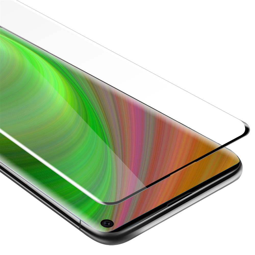 Cadorabo Panzerfolie für Samsung Galaxy S10 Schutzfolie in Schwarz Vollbild Folie Tempered Display Schutzglas