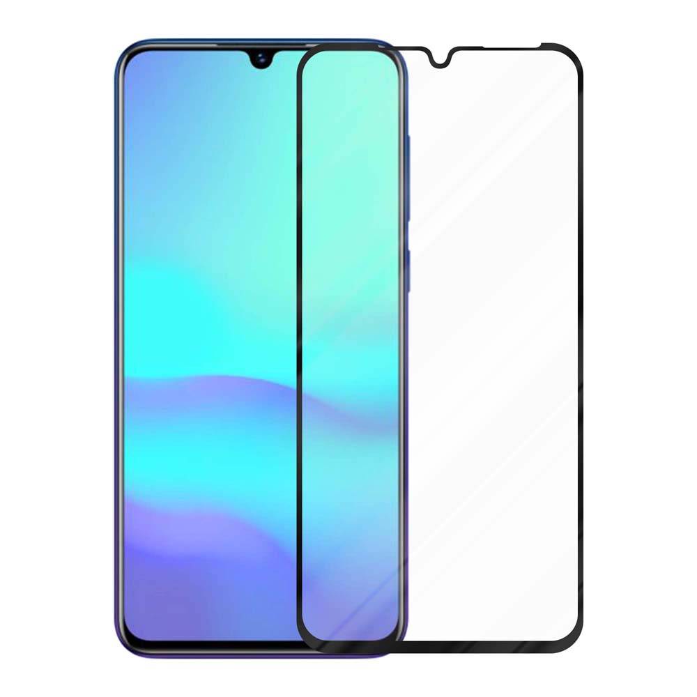 Cadorabo Panzerfolie für Vivo V11 Schutzfolie in Schwarz Vollbild Folie Tempered Display Schutzglas