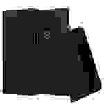 Cadorabo Hülle für MEIZU 16 Schutz Hülle in Schwarz Handyhülle Etui Case Cover Magnetverschluss