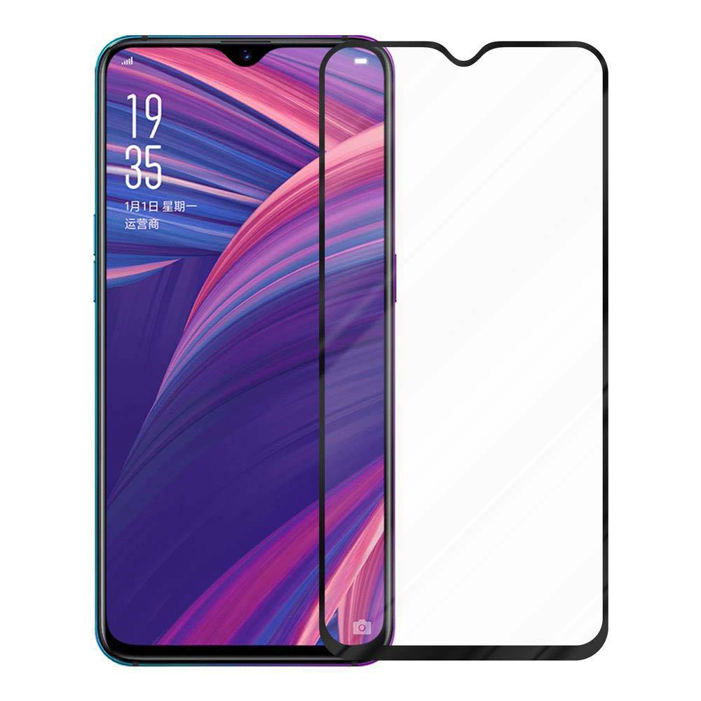 Cadorabo Panzerfolie für OPPO R17 PRO Schutzfolie in Schwarz Vollbild Folie Tempered Display Schutzglas