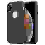 Cadorabo Hülle für Apple iPhone X / XS Schutz Hülle in Grau Hybrid Handyhülle Etui TPU Silikon Cover
