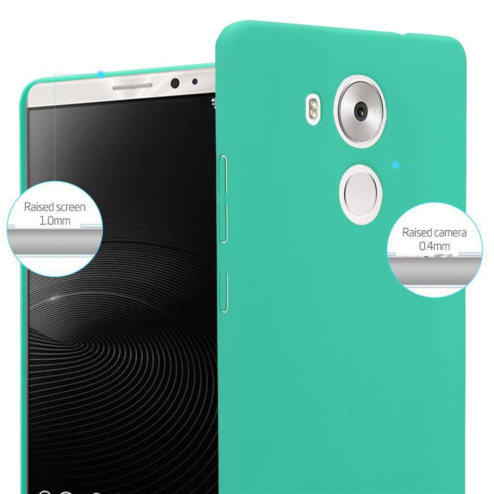 Cadorabo Schutzhülle für Huawei MATE 8 Hülle in Grün Etui Hard Case Handyhülle Cover