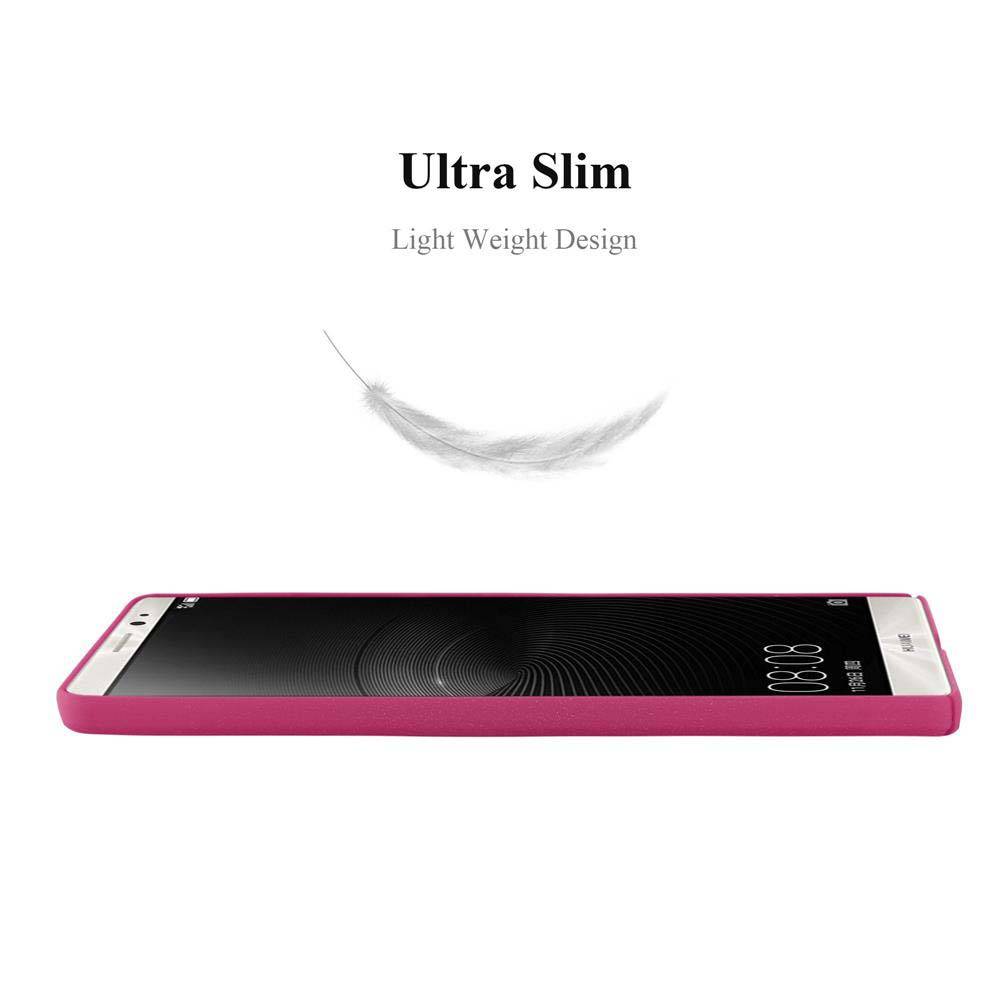 Cadorabo Schutzhülle für Huawei MATE 8 Hülle in Pink Etui Hard Case Handyhülle Cover