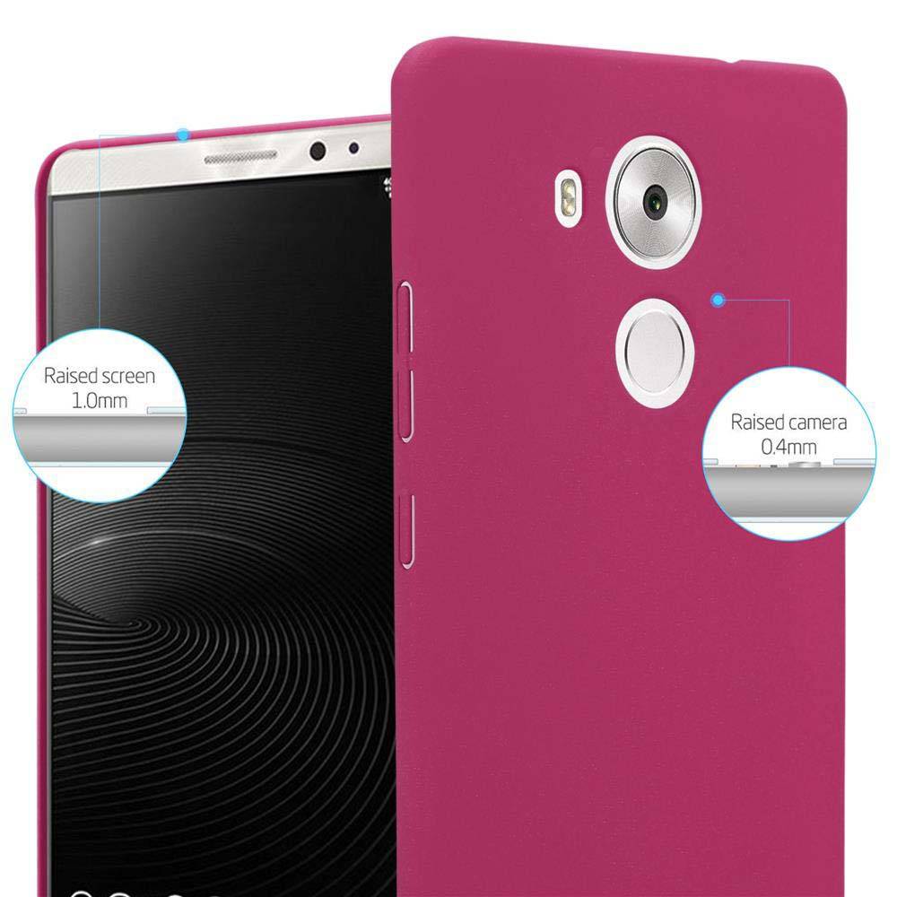 Cadorabo Schutzhülle für Huawei MATE 8 Hülle in Pink Etui Hard Case Handyhülle Cover
