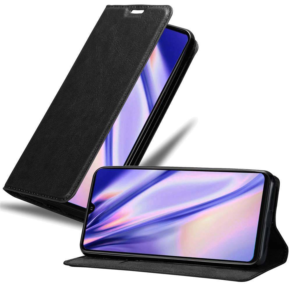 Cadorabo Hülle für Huawei P30 PRO Schutz Hülle in Schwarz Handyhülle Etui Case Cover Magnetverschluss
