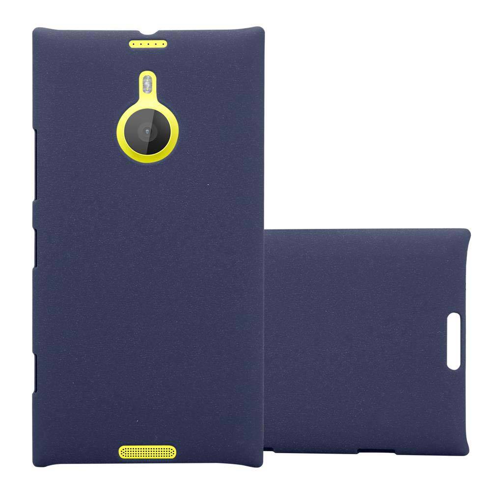 Cadorabo Schutzhülle für Nokia Lumia 1520 Hülle in Blau Etui Hard Case Handyhülle Cover