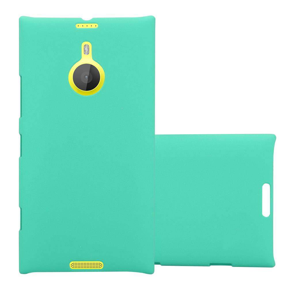 Cadorabo Schutzhülle für Nokia Lumia 1520 Hülle in Grün Etui Hard Case Handyhülle Cover