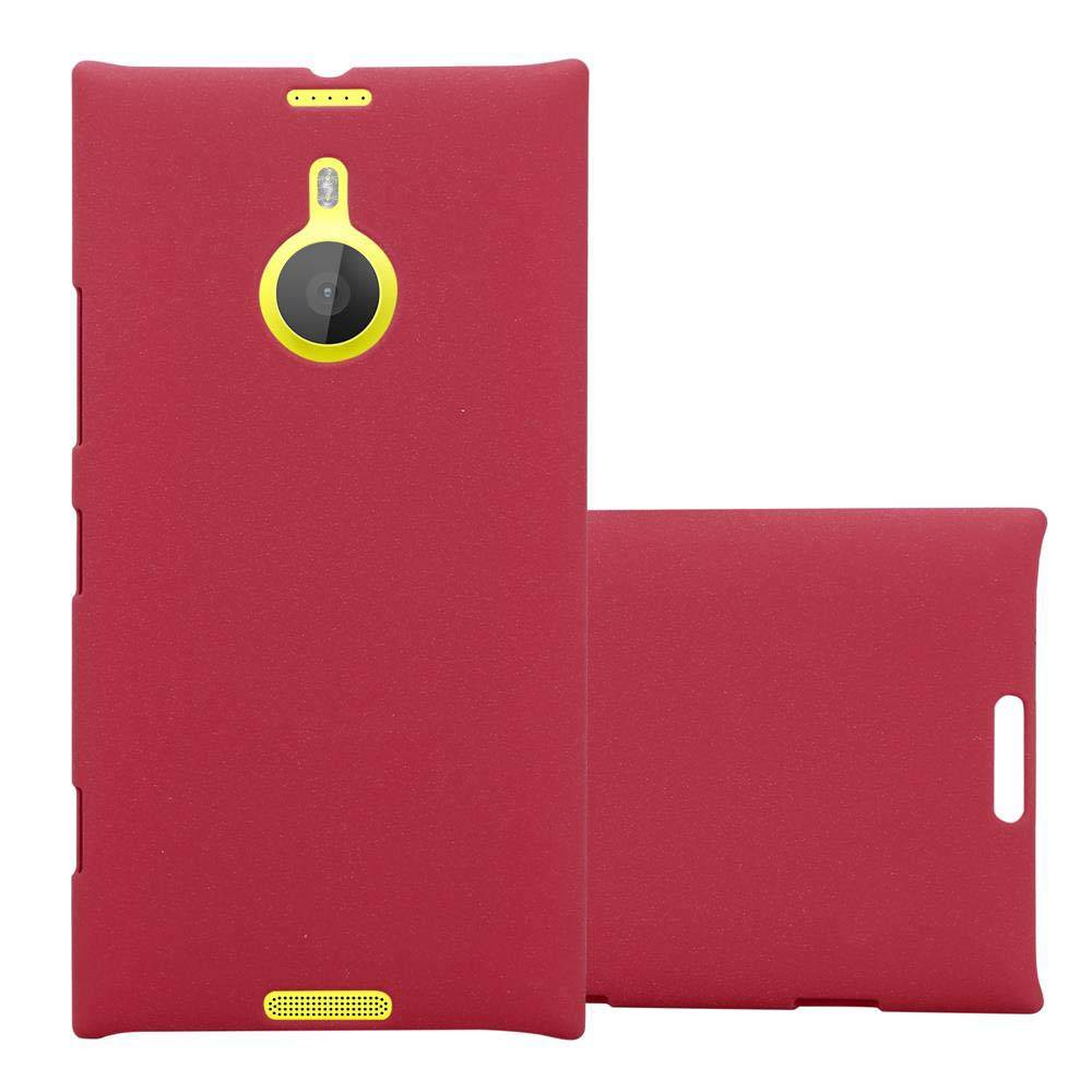 Cadorabo Schutzhülle für Nokia Lumia 1520 Hülle in Rot Etui Hard Case Handyhülle Cover