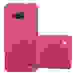 Cadorabo Schutzhülle für Nokia Lumia 550 Hülle in Pink Etui Hard Case Handyhülle Cover