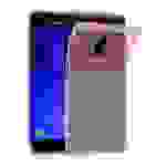 Cadorabo Hülle für Samsung Galaxy J3 2018 Schutz Hülle in Pink Schutzhülle TPU Silikon Cover Etui Case