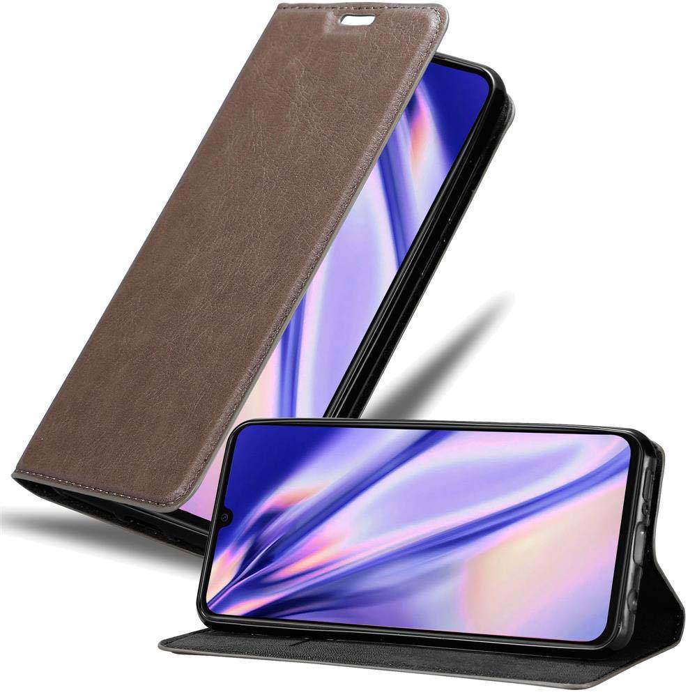 Cadorabo Hülle für Xiaomi Mi 9 Schutz Hülle in Braun Handyhülle Etui Case Cover Magnetverschluss