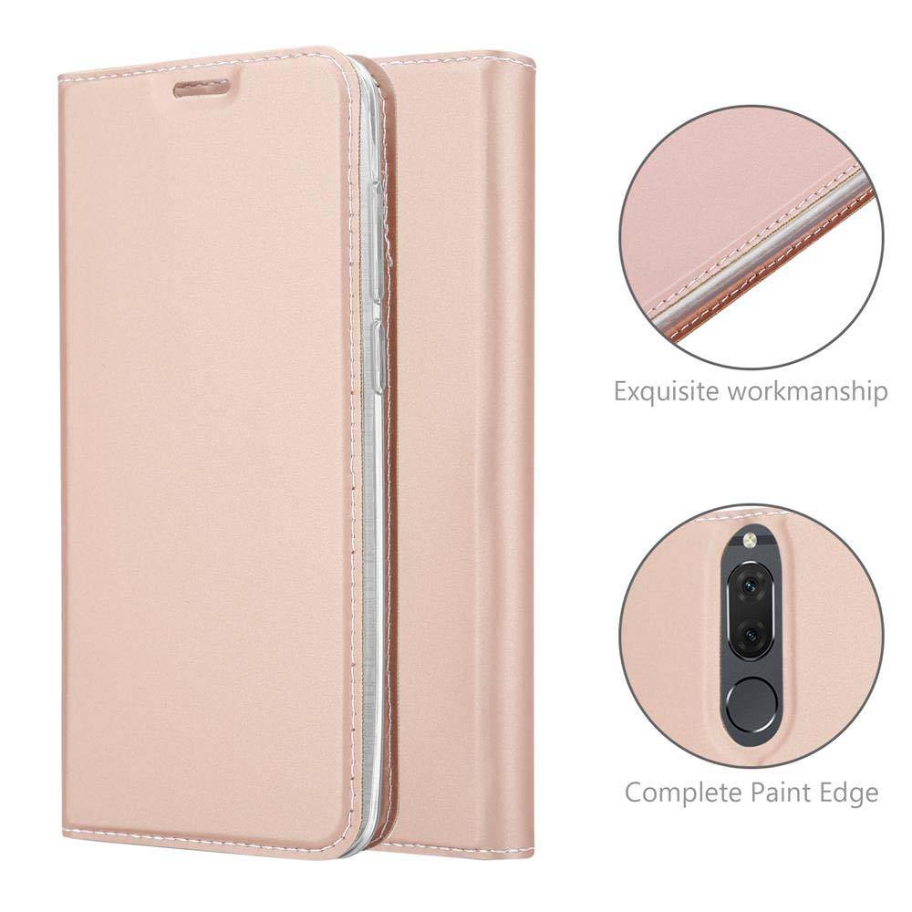 Cadorabo Handyhülle für Huawei MATE 10 LITE Schutz Hülle in Rosa Cover Etui Book Case Booklet