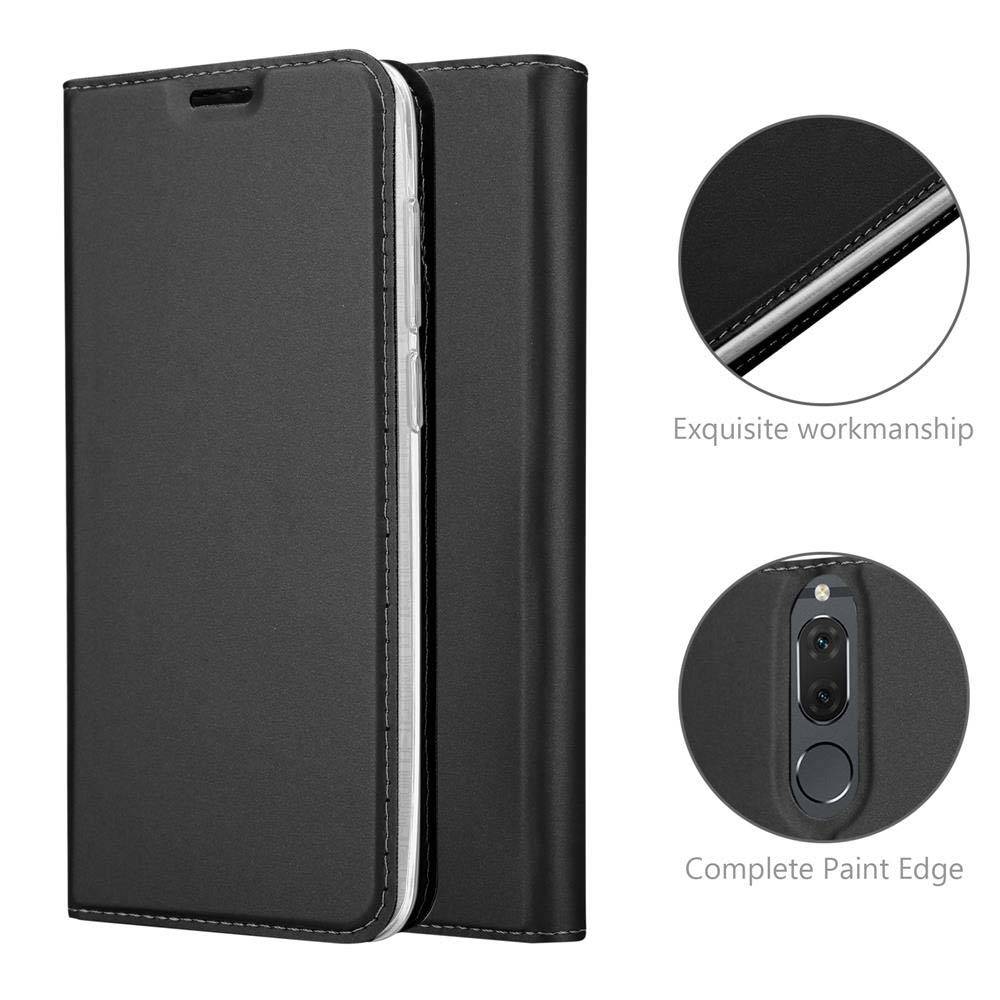 Cadorabo Handyhülle für Huawei MATE 10 LITE Schutz Hülle in Schwarz Cover Etui Book Case Booklet