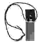 Cadorabo Hülle für Sony Xperia XA Schutzhülle in Braun Handy Kette Silikon Kordel abnehmbares Etui