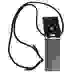 Cadorabo Hülle für Sony Xperia XA Schutzhülle in Schwarz Handy Kette Silikon Kordel abnehmbares Etui