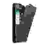 Cadorabo Hülle für Blackberry Q10 Schutz Hülle in Braun Flip Etui Handyhülle Case Cover