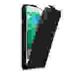 Cadorabo Hülle für Google PIXEL Schutz Hülle in Schwarz Flip Etui Handyhülle Case Cover