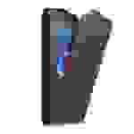 Cadorabo Hülle für HTC Desire 12 Schutz Hülle in Braun Flip Etui Handyhülle Case Cover