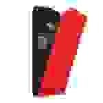 Cadorabo Hülle für Huawei MATE 10 PRO Schutz Hülle in Rot Flip Etui Handyhülle Case Cover