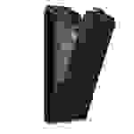Cadorabo Hülle für Nokia 1 2018 Schutz Hülle in Schwarz Flip Etui Handyhülle Case Cover