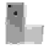 Cadorabo Schutzhülle für Google PIXEL 2 XL Hülle in Silber Handyhülle TPU Silikon Etui Cover Case