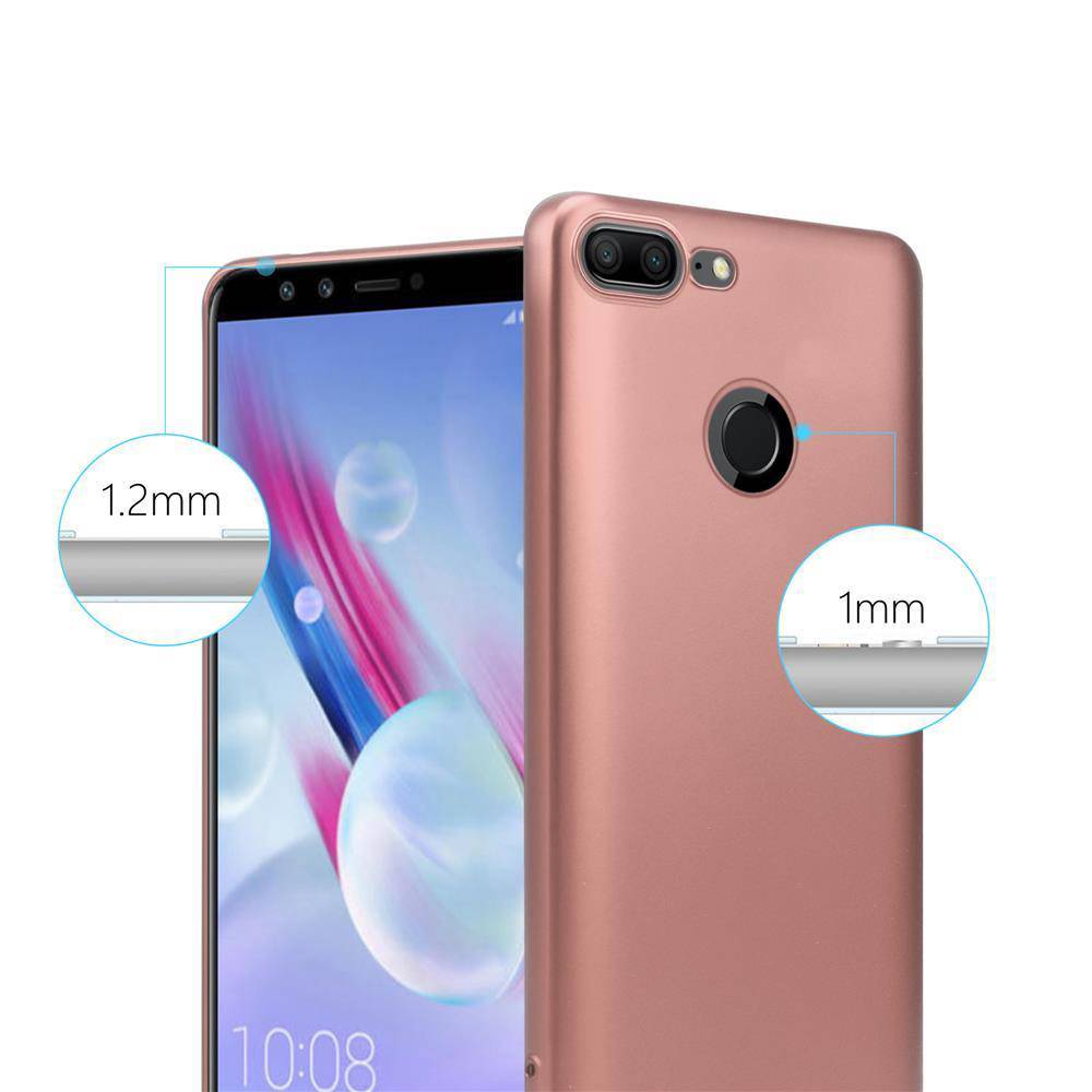 Cadorabo Schutzhülle für Honor 9 LITE Hülle in Rosa Handyhülle TPU Silikon Etui Cover Case