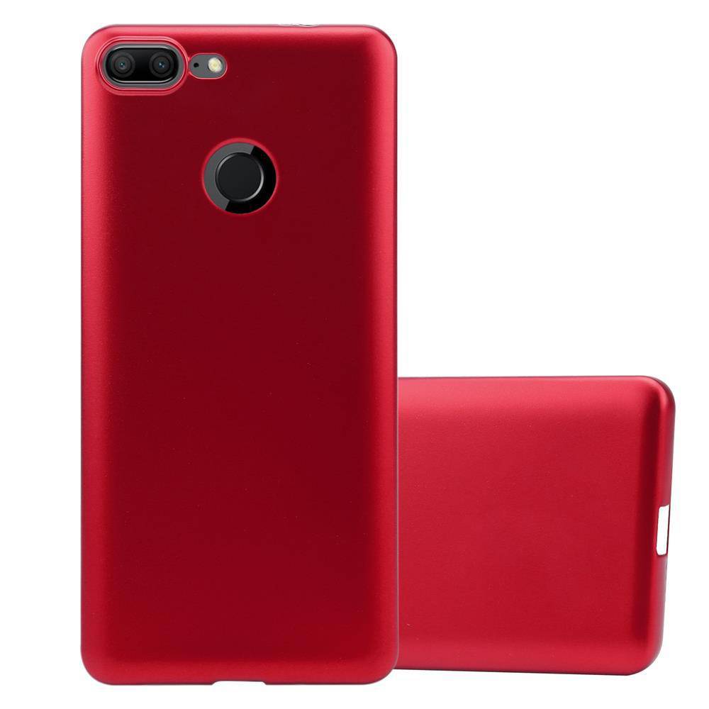 Cadorabo Schutzhülle für Honor 9 LITE Hülle in Rot Handyhülle TPU Silikon Etui Cover Case