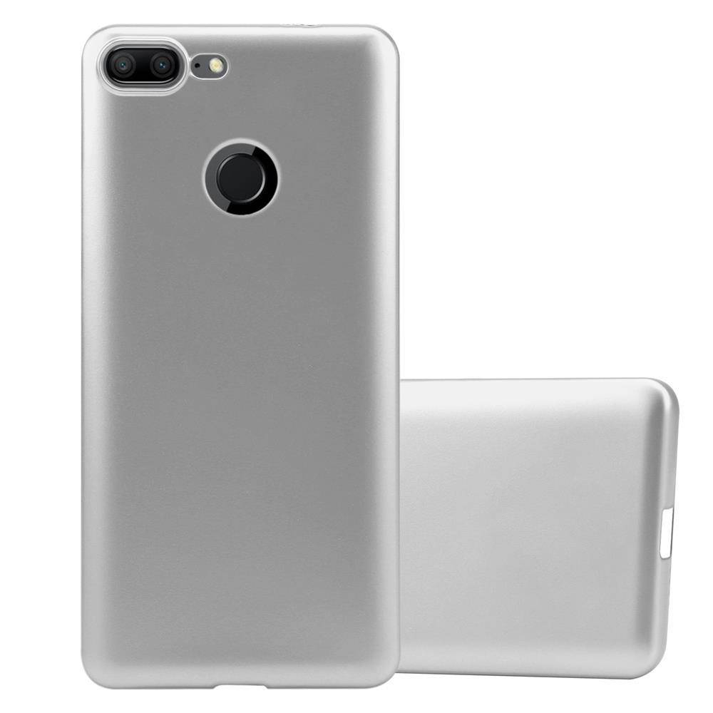 Cadorabo Schutzhülle für Honor 9 LITE Hülle in Silber Handyhülle TPU Silikon Etui Cover Case